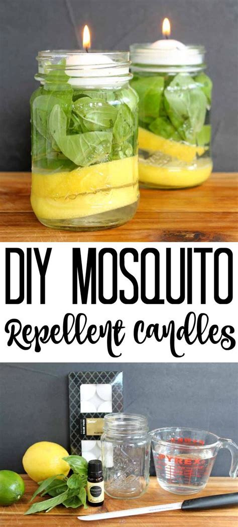 Make Mosquito Repellent Candles in 2020 | Diy mosquito repellent candle, Diy mosquito repellent ...