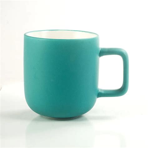 Custom Ceramic Coffee Mug With Wood Lid And Handle Milk Matte Matt Mugs Gifts Colorful ...