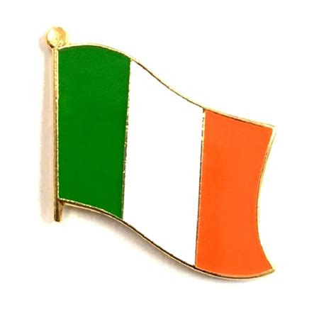 Ireland | World Flag Lapel Pin | Country Flag Brooches| World Flag Pins