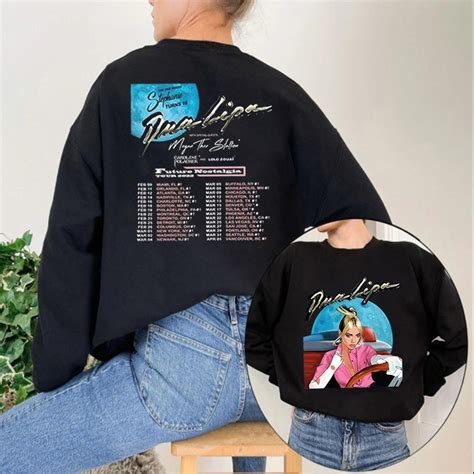 Dua Lipa Future Nostalgia Tour 2022 Graphic Unisex Sweatshirt in 2022 | Unisex sweatshirt ...