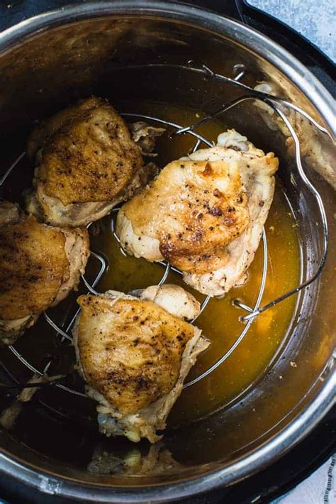 25 Chicken Thigh Pressure Cooker Recipes - Six Sisters' Stuff