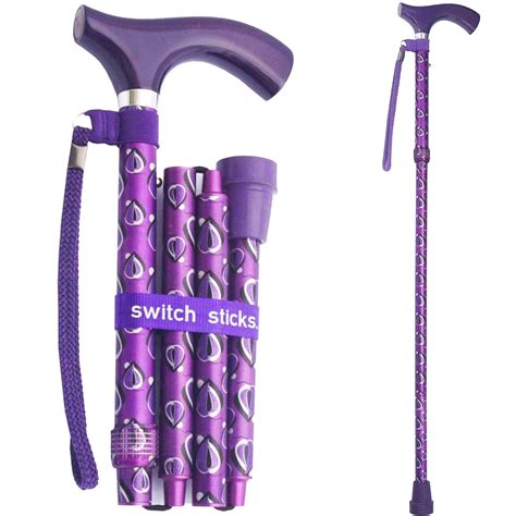 Switch Sticks Folding Walking Stick, Viking - Walmart.com