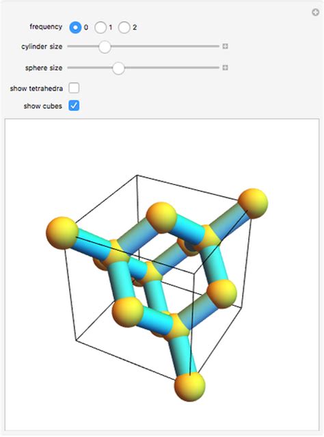 Diamond Lattice - Wolfram Demonstrations Project