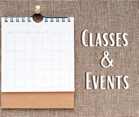 Classes and Events — Levine Senior Center