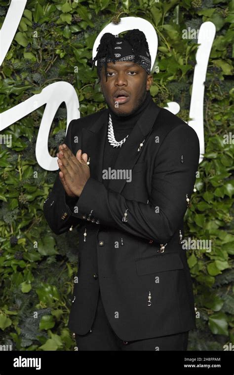 KSI attending The Fashion Awards 2021 at the Royal Albert Hall in ...