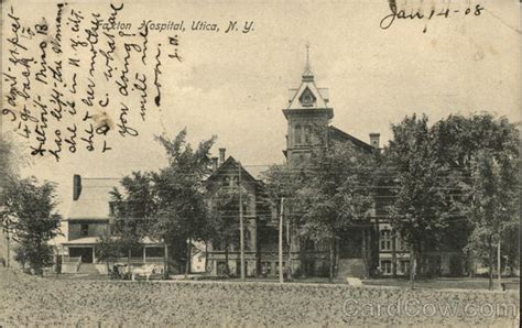 Faxton Hospital Utica, NY Postcard