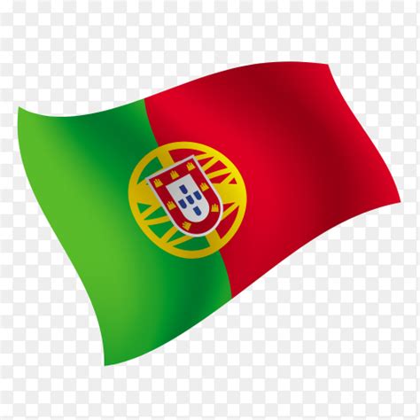 Flag Portugal waving on transparent background PNG - Similar PNG