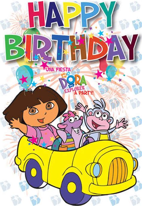 Dora The Explorer Happy Birthday