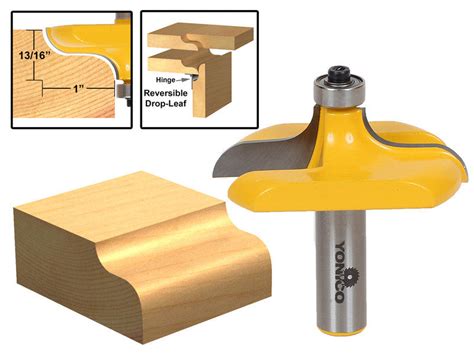 Traditional Table Edge Router Bit - 1/2" Shank - Yonico 13145 – Yonico ...