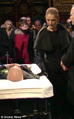 Celine Dion mourns husband René Angélil at open casket visitation ...