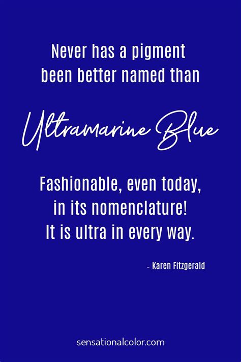 Quotes About Blue | Sensational Color