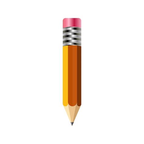 Premium Vector | Yellow pencil vector design