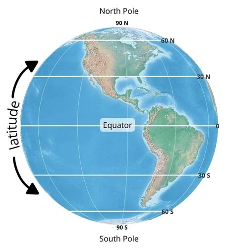 Longitude And Latitude Map With Degrees