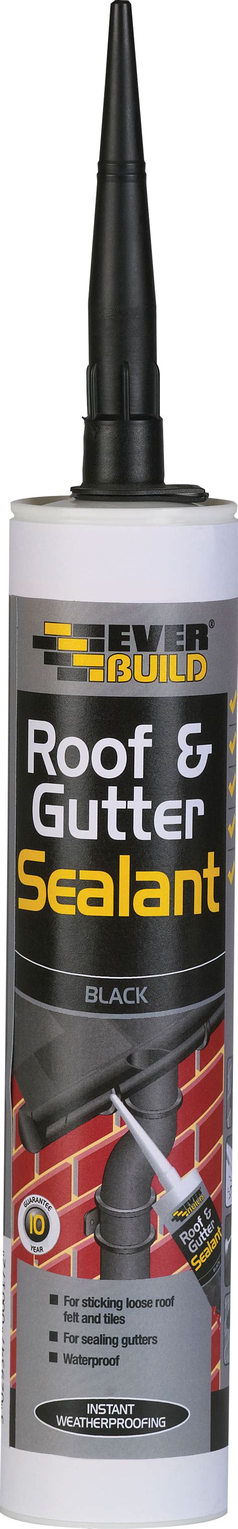 Hertings. EVERBUILD ROOF & GUTTER SEALANT - BLACK - C3