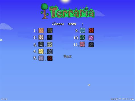 World generator customization (little). | Terraria Community Forums