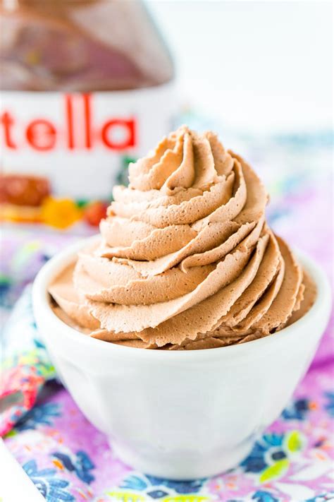 Nutella Frosting Recipe | Sugar & Soul