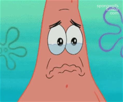 Sad Patrick - Reaction GIFs