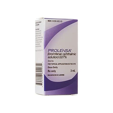 Amazon Pharmacy: Prolensa (Brand for Bromfenac, Ophthalmic Solution)