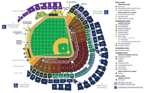 loanDepot park Seat Map | Miami Marlins