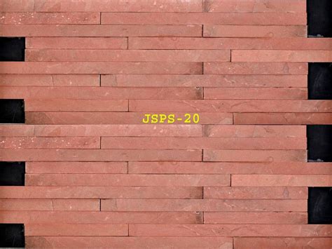 JAI STONE Indian Marble Red Sandstone Wall Cladding Tiles, Thickness ...