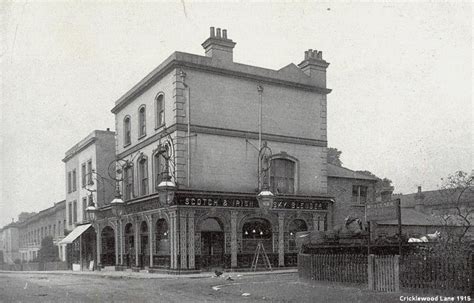 Cricklewood Lane... I think the pub is now the Cricklewood Tavern..was ...