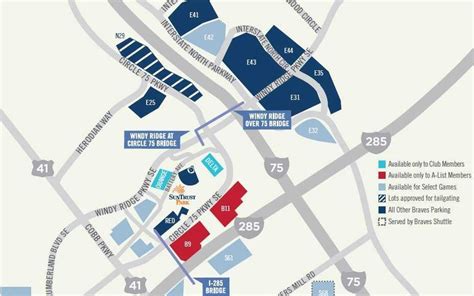 Where to park at Truist Park | Braves stadium parking lots, prices ...