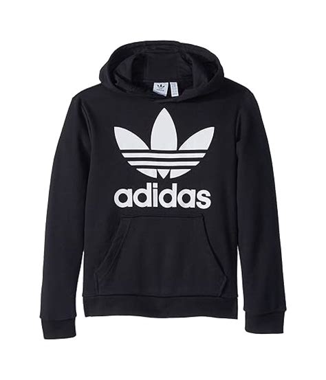 adidas Originals Kids Trefoil Hoodie (Little Kids/Big Kids) at Zappos.com