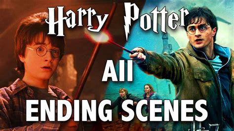 All Harry Potter Ending Scenes | Harry potter ending, Harry potter, Harry