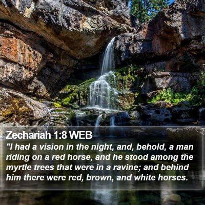 Zechariah 1 Scripture Images - Zechariah Chapter 1 WEB Bible Verse Pictures