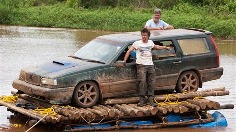 TOP GEAR Africa Special: Car + River Raft Crossing! March 18 BBC AMERICA - YouTube