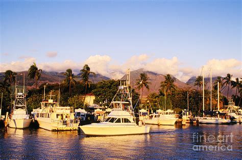 Lahaina Harbor Photograph by Greg Vaughn - Printscapes - Pixels