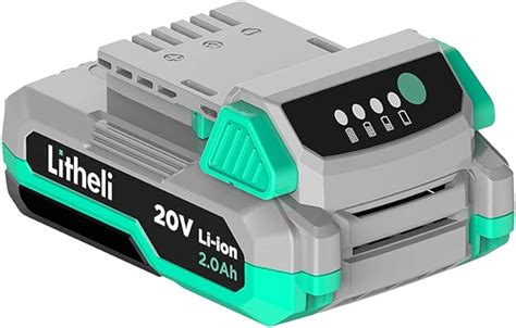 Amazon.com: Litheli 20V 2.0AH Lithium Ion Battery Pack : Tools & Home ...