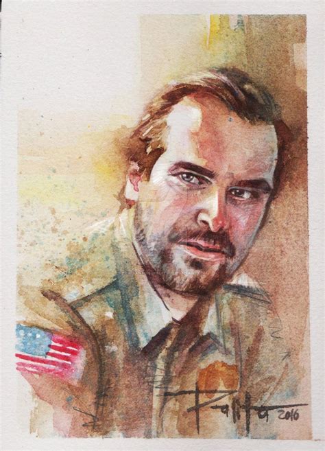 Chief Jim Hopper by ermitanyongpalits.deviantart.com on @DeviantArt | Stranger things artwork ...