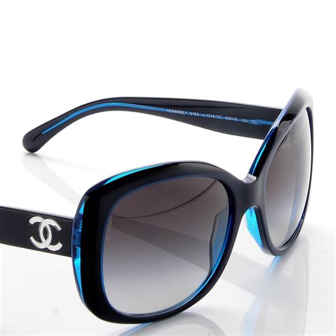 CHANEL CC Sunglasses 5183 Blue 245088