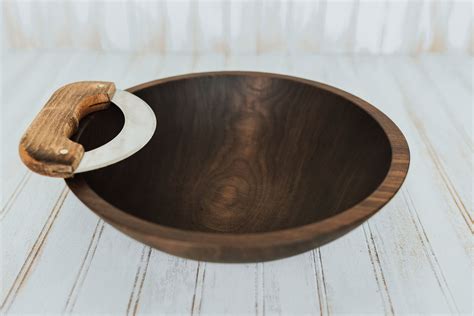 12-inch Walnut Chopping Bowl Set | Holland Bowl Mill