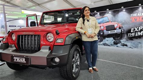 Mahindra THAR 2022 | On Road Price Mileage Specifications Hindi Review ...