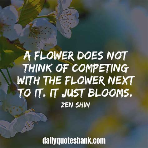 102 Inspirational Quotes About Blooming Flowers, Trees, Love