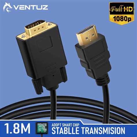 VENTUZ – converter kabel HDMI TO VGA male adapter