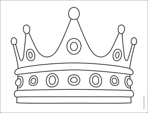 Simple Tiara Drawing