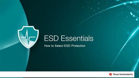 ESD Essentials: How to Select ESD Protection - YouTube