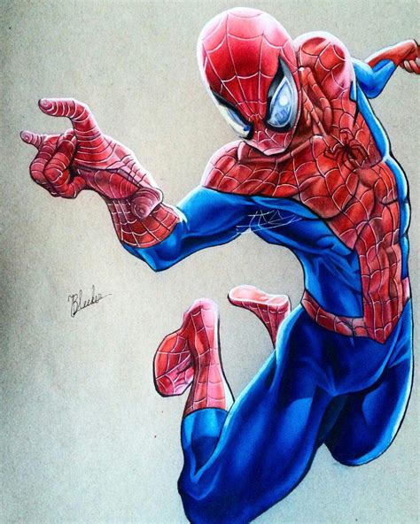 Spiderman drawing! | Marvel Amino