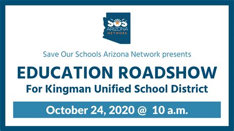 Education Roadshow for Kingman Unified School District | Save Our Schools Arizona Network