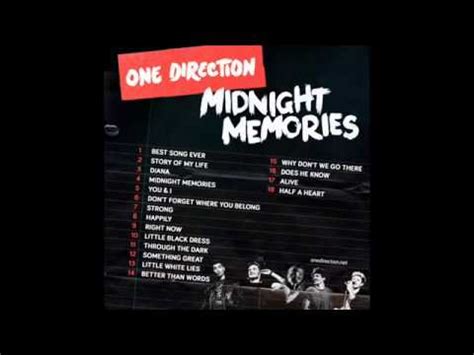 One Direction Midnight Memories Full Album - YouTube