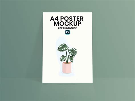 12+ Better A4 Poster Mockup PSD Templates | Mockuptree