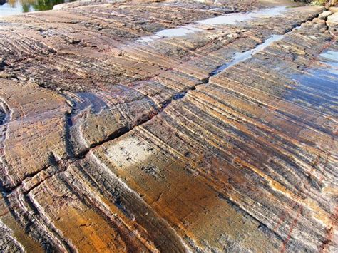 Panoramio - Photo of Glacial striations in granite of Cdn Shield | Geology, Geology rocks ...