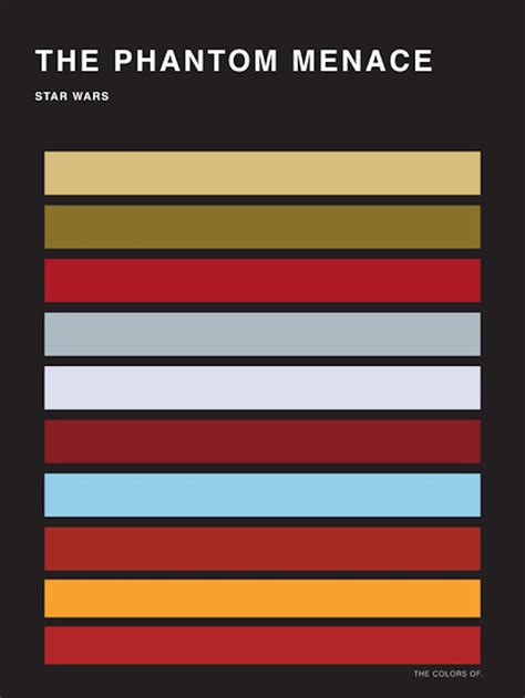 The Colors of Star Wars Palettes 8 – Fubiz Media