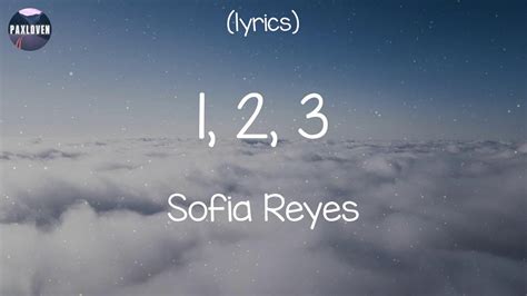 (Lyrics) Sofia Reyes - 1, 2, 3 - YouTube