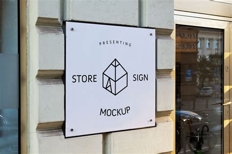 FREE 39+ PSD Shop Signage Mockups in PSD | InDesign | AI