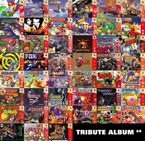 Original Sound Version Tribute Album 64 To Celebrate 20 Years of the Nintendo 64 - Original ...