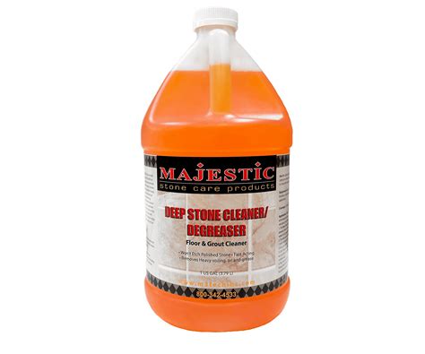 Majestic Deep Stone Cleaner/Degreaser gal. : Marble, Travertine ...